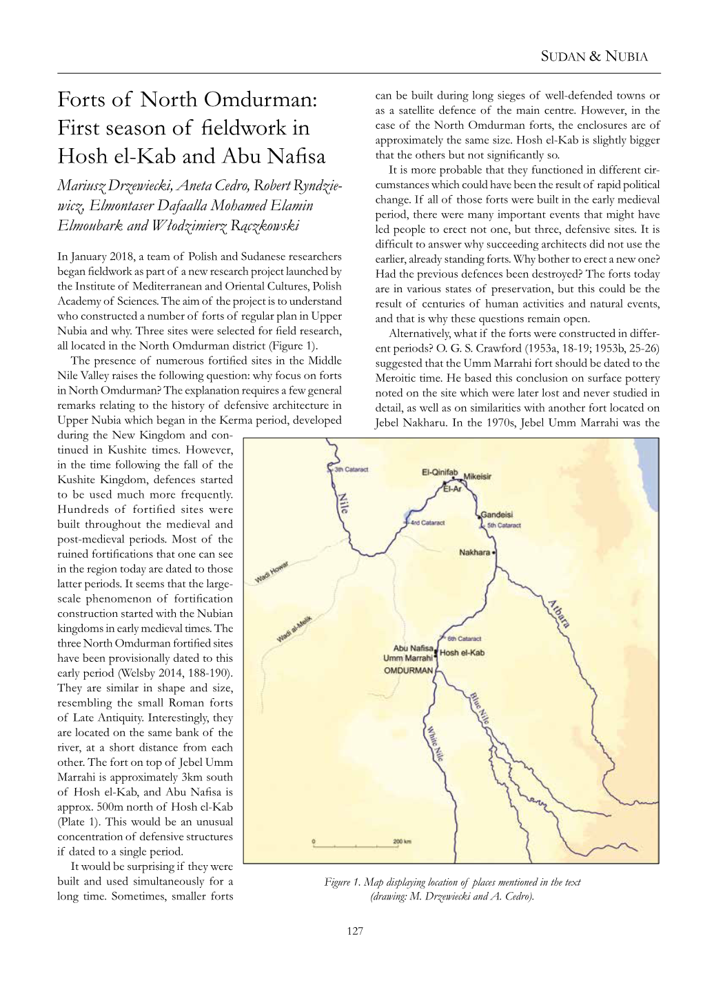 Forts of North Omdurman: As a Satellite Defence of the Main Centre