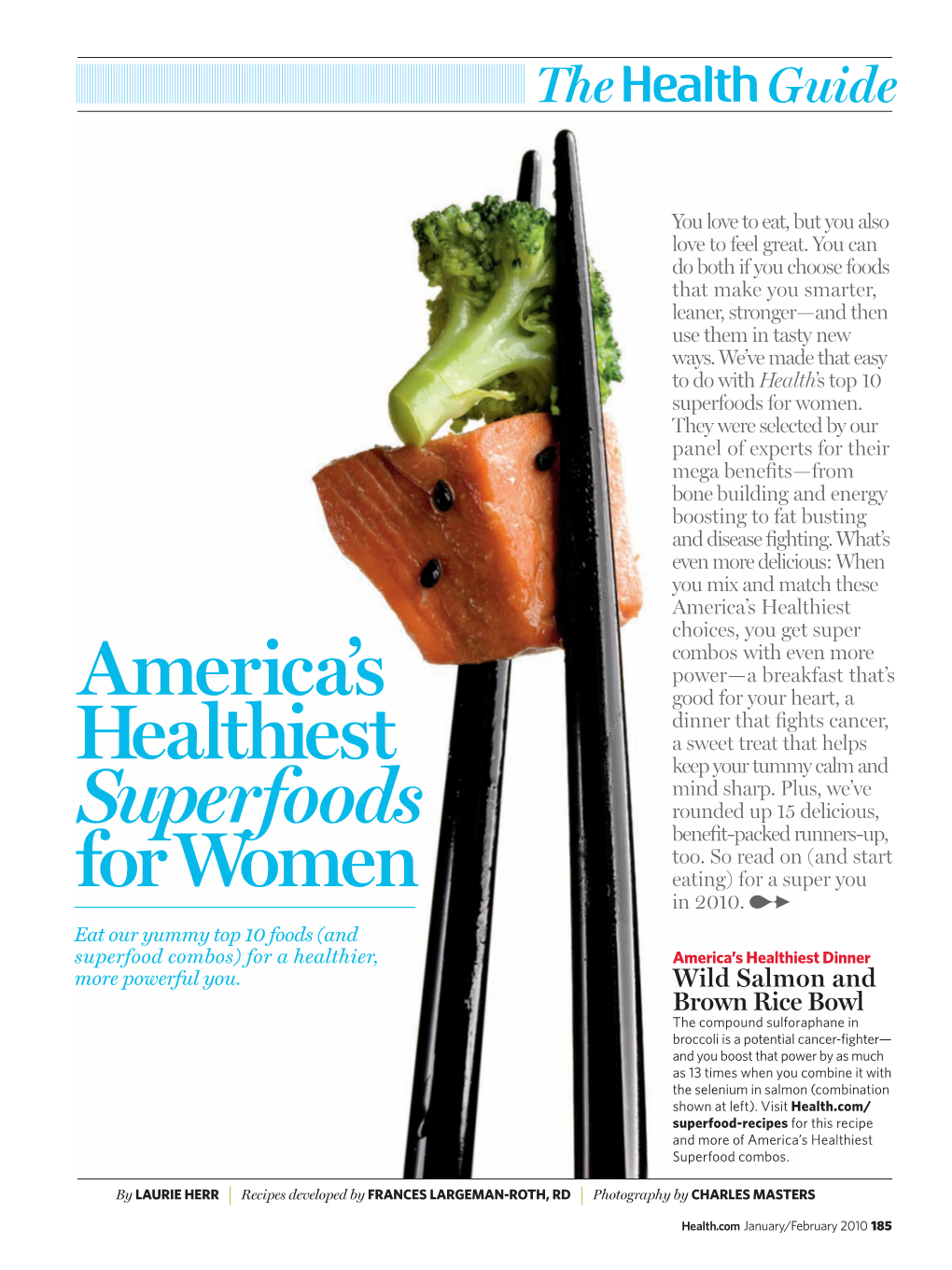 America's Healthiest Superfoods for Women