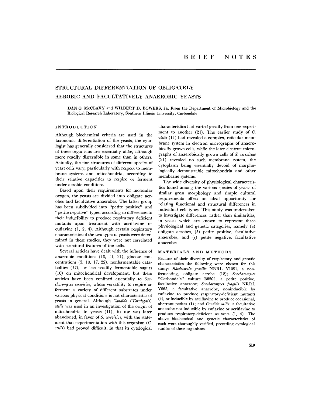 Structural Differentiation of Obligately Aerobic And