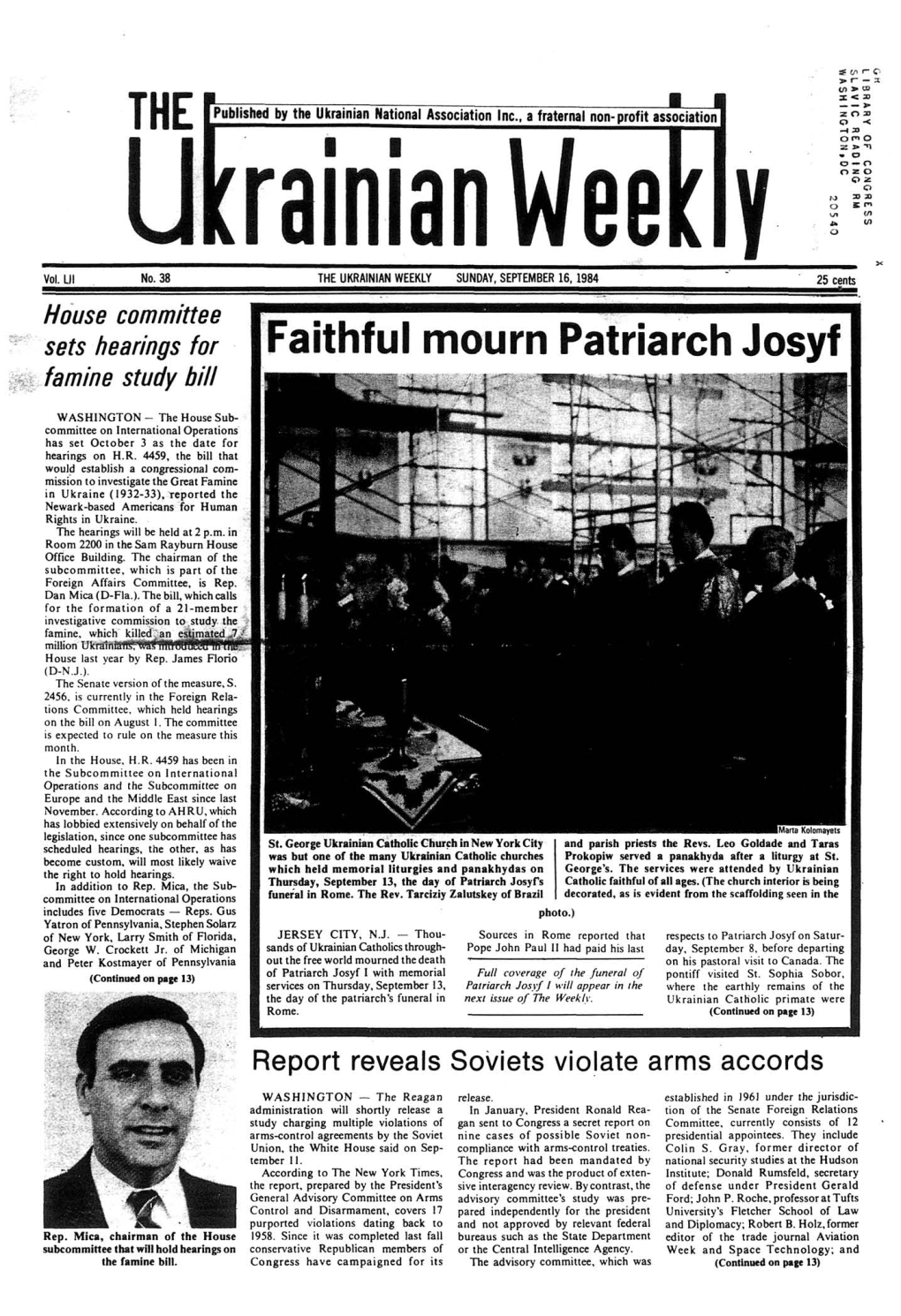 The Ukrainian Weekly 1984