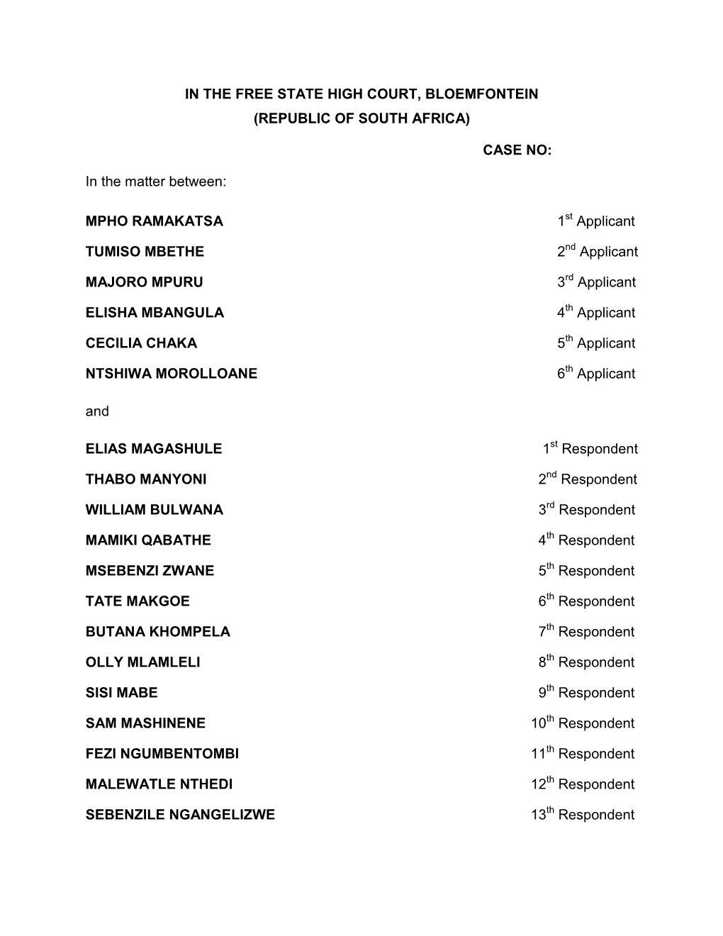 Founding Affidavit Free State High Court-20048.Pdf