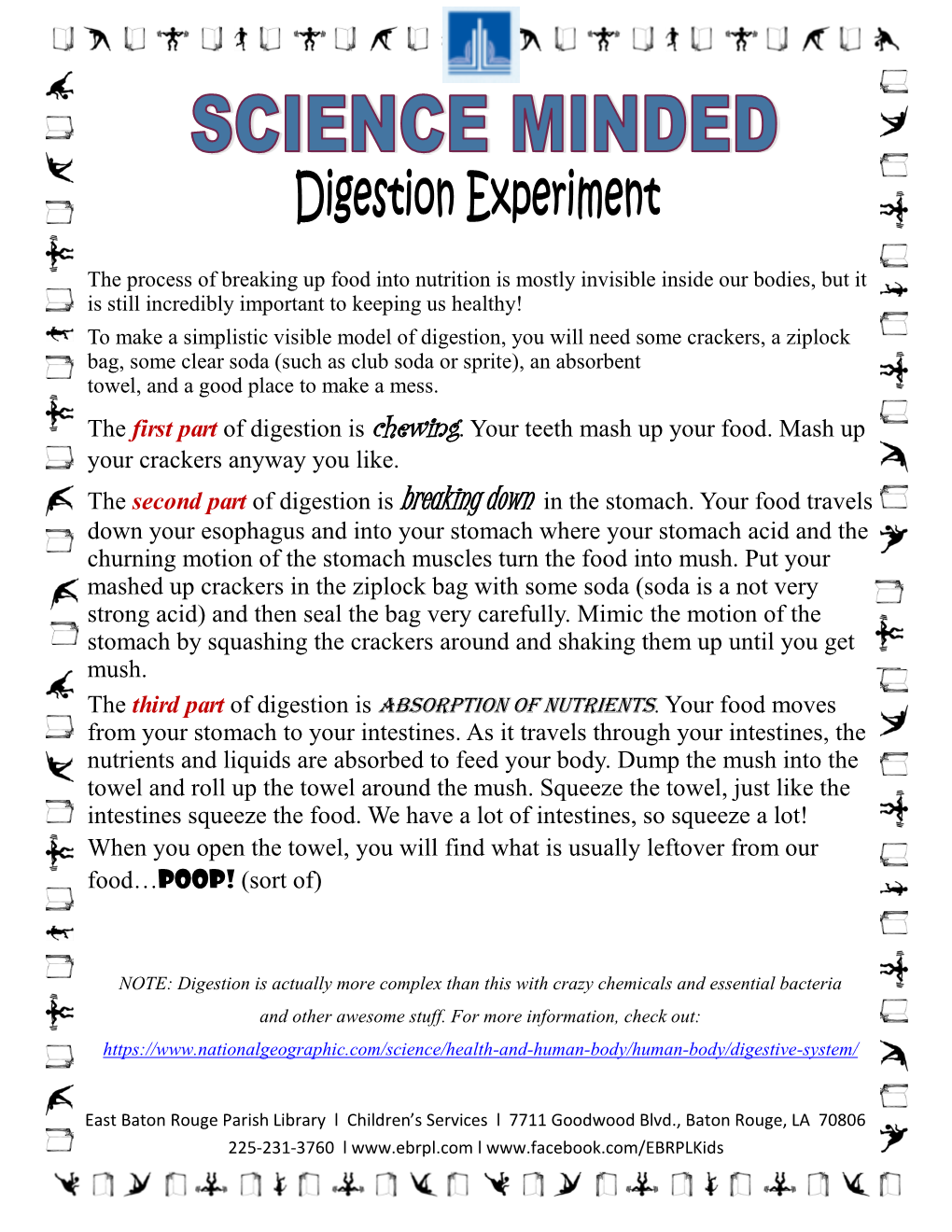 Digestion Experiment