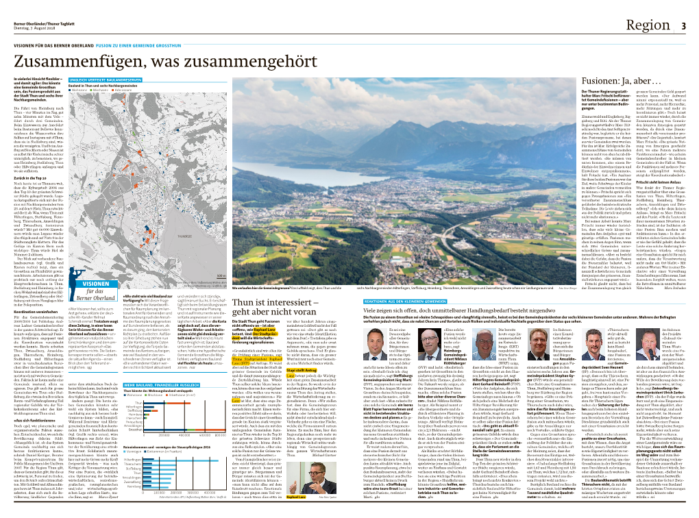 Fusionen Mit Gemeinden