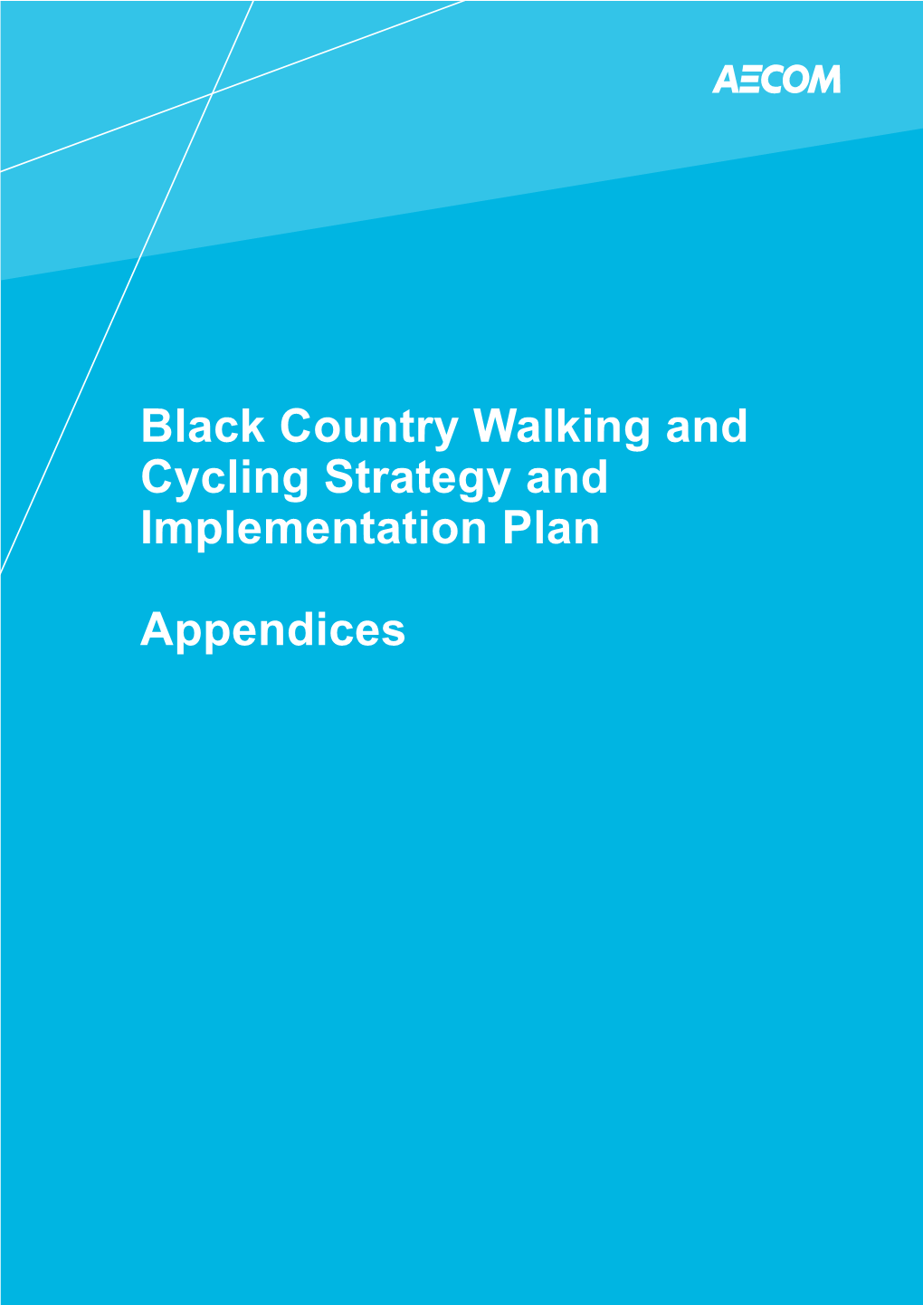 Black Country Walking and Cycling Strategy and Implementation Plan