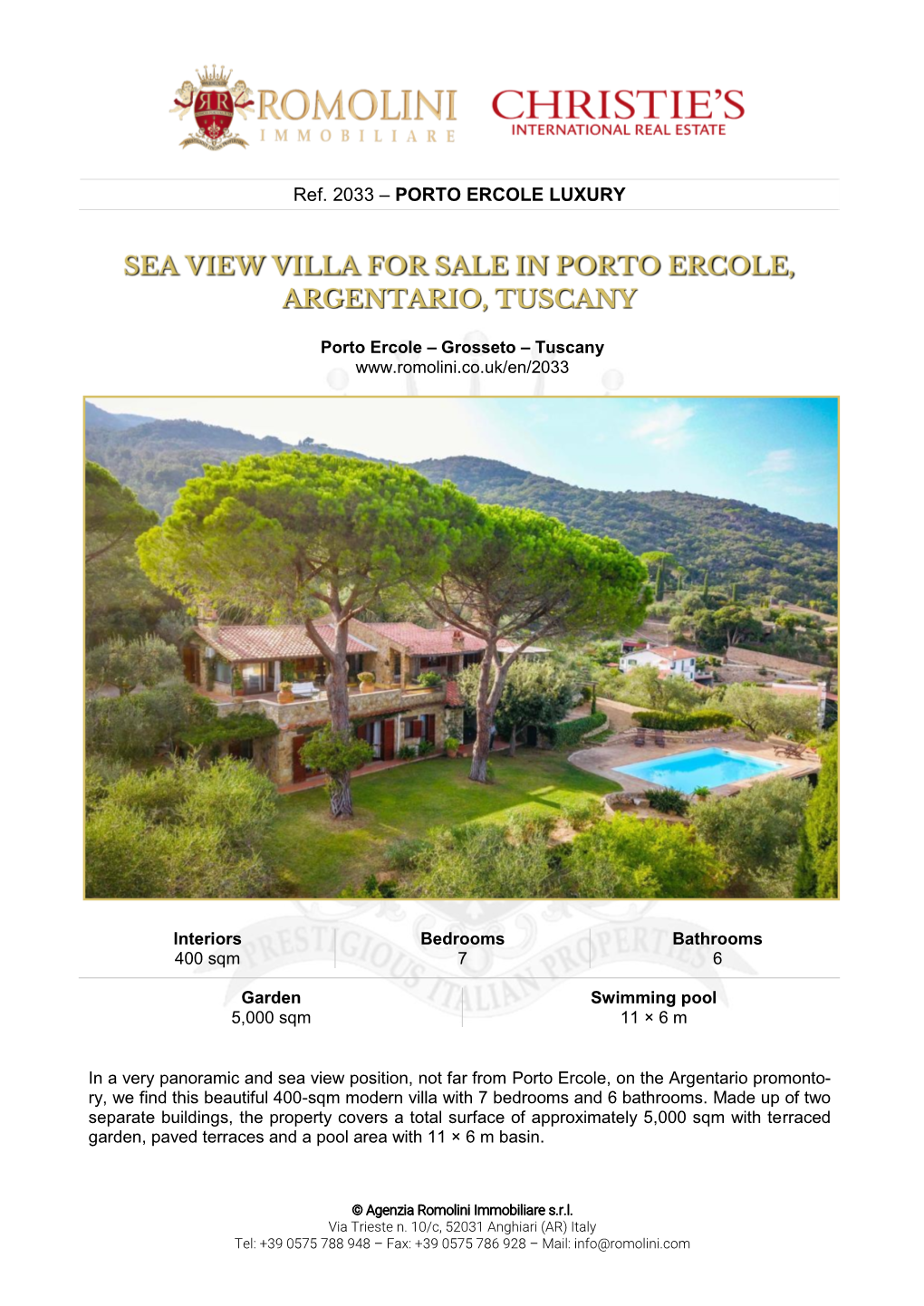 Porto Ercole Luxury