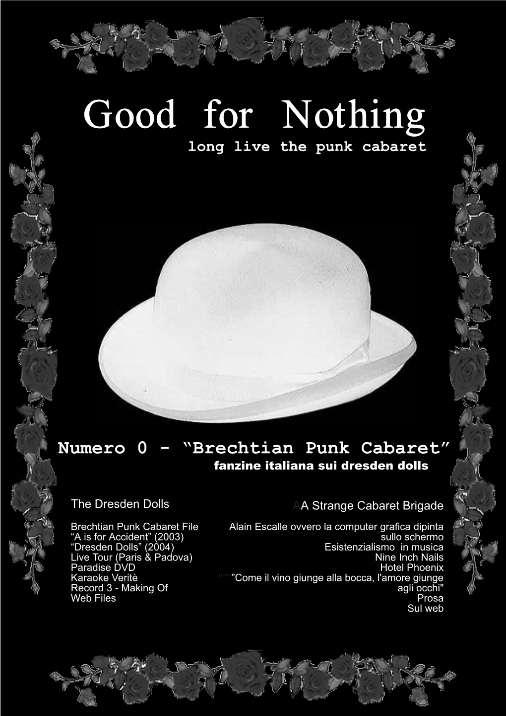 Good for Nothing Long Live the Punk Cabaret