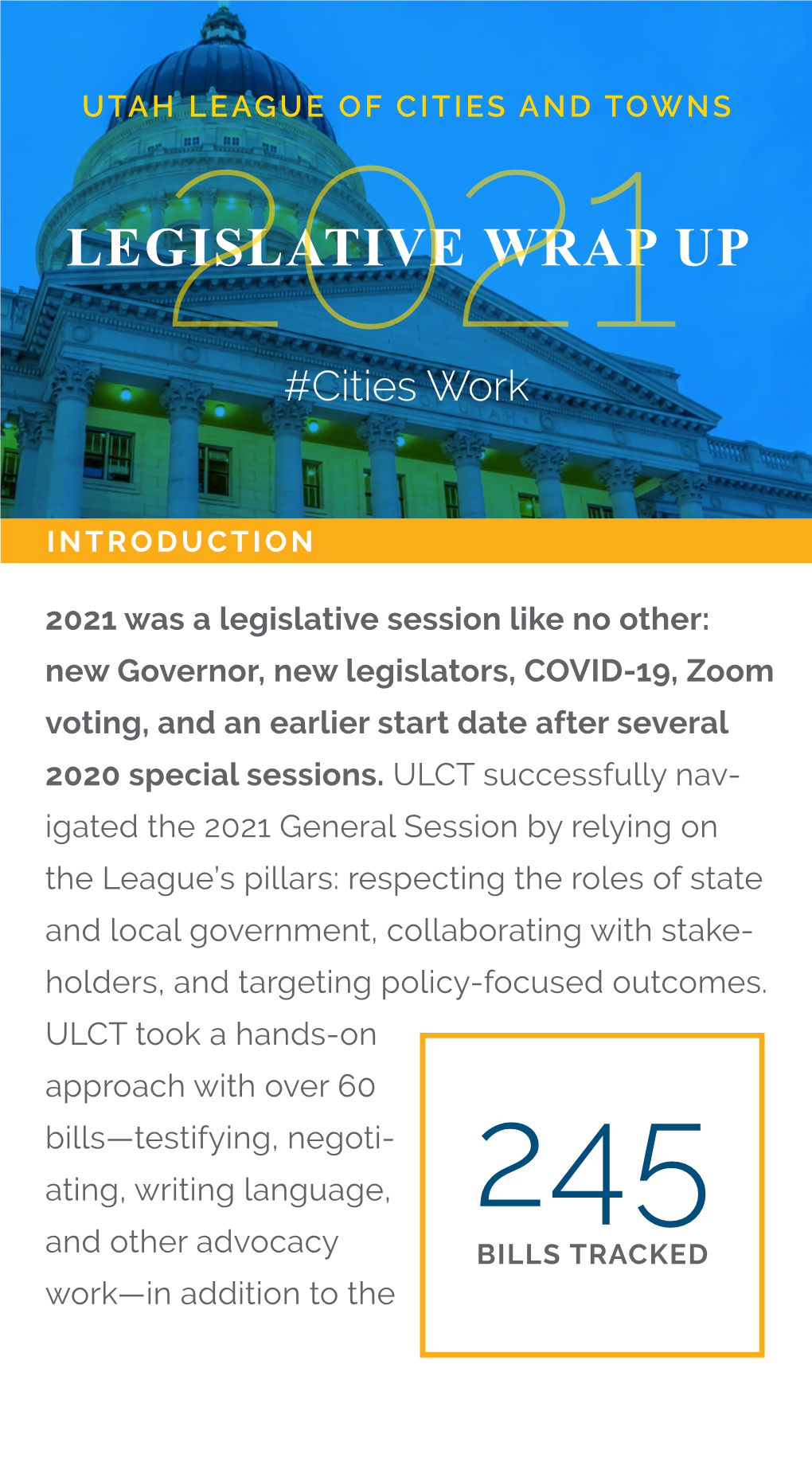 2021 Legislative Wrap up Document