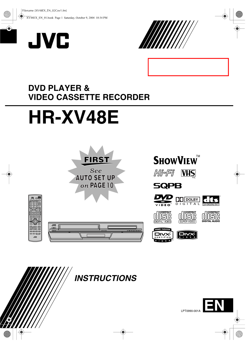 Remote Control Or Video Cassette