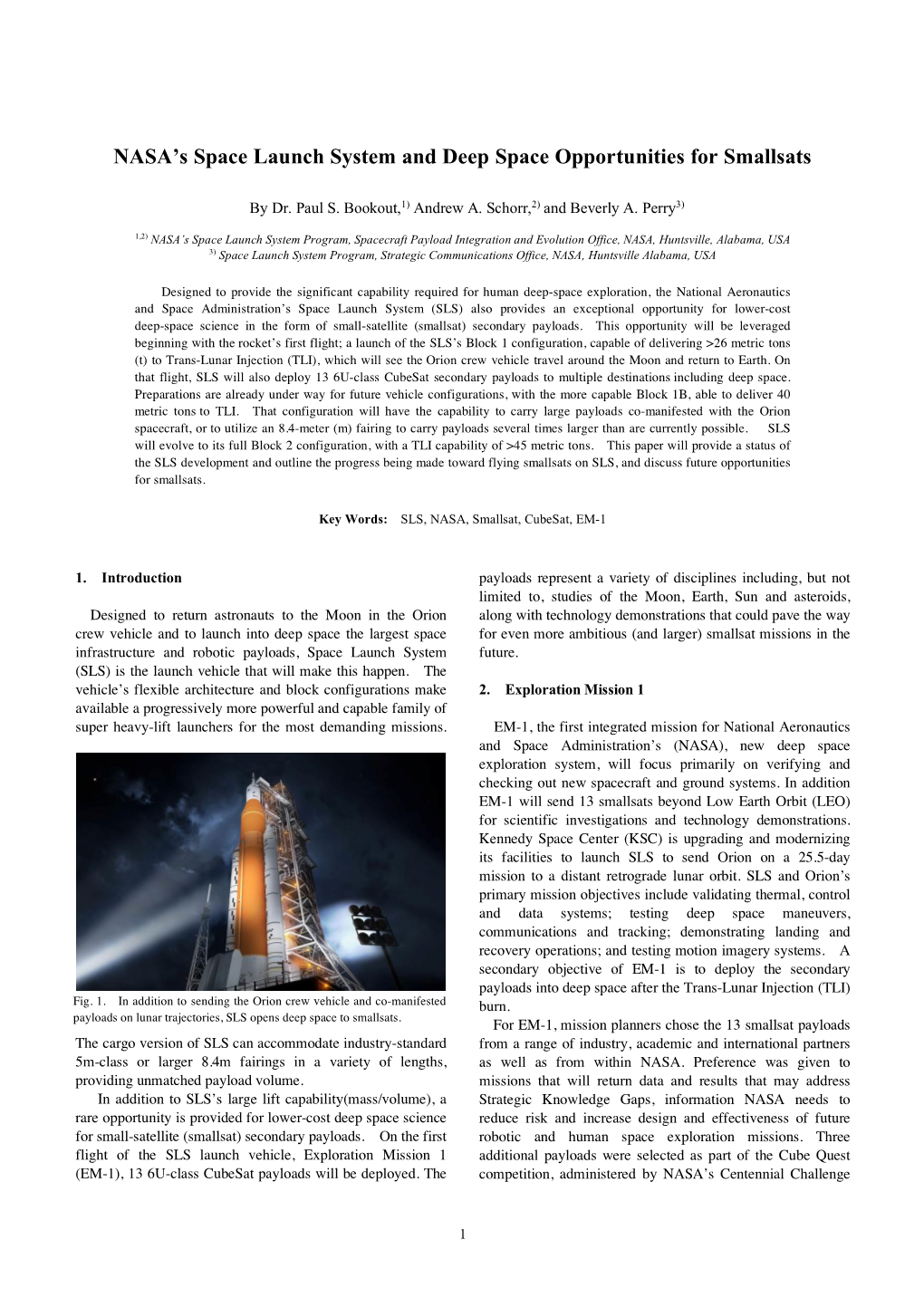 SLS Bookout-Schorr Two Column