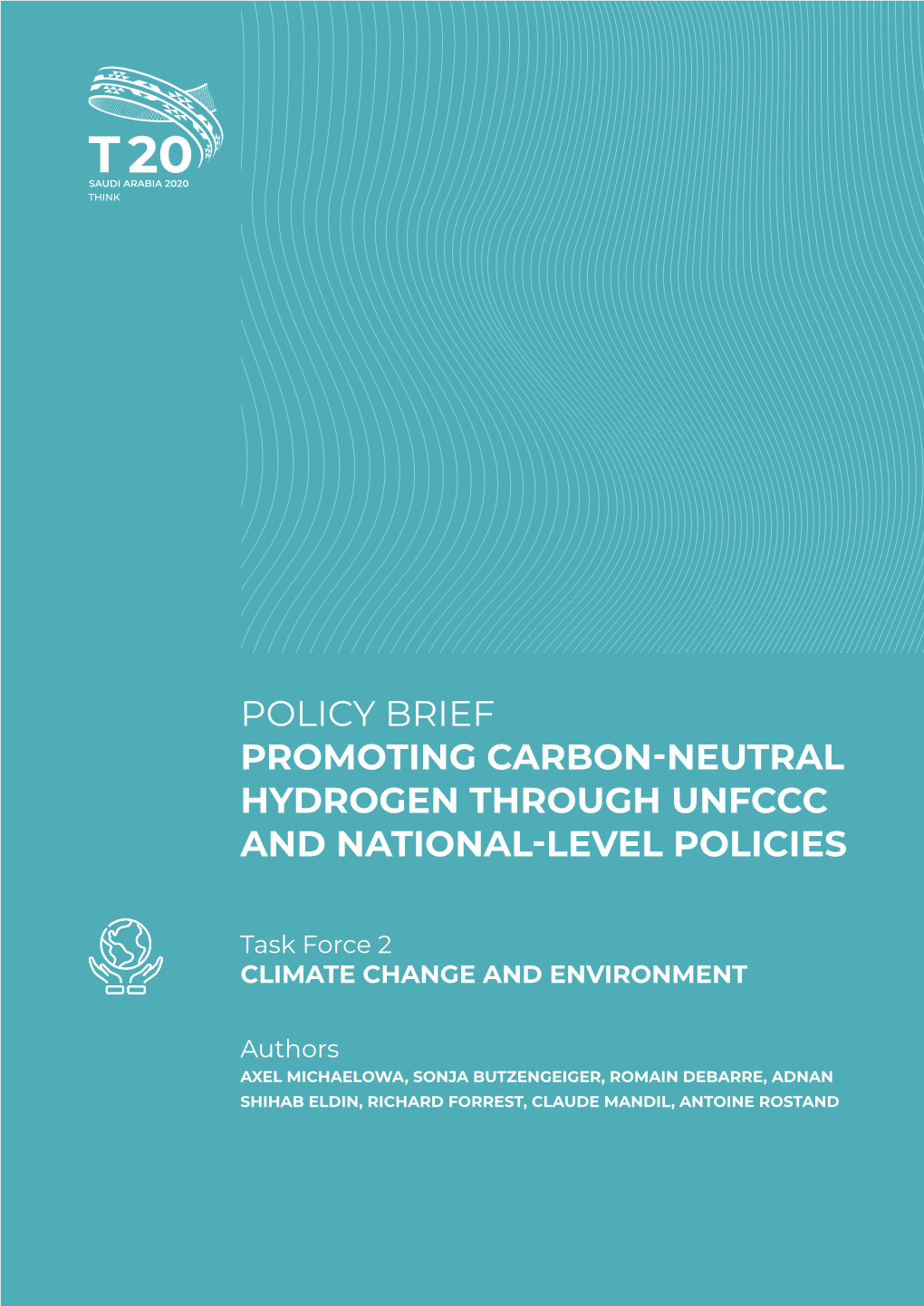 Policy Brief Promoting Carbon-Neutral Hydrogen Through Unfccc and National-Level Policies