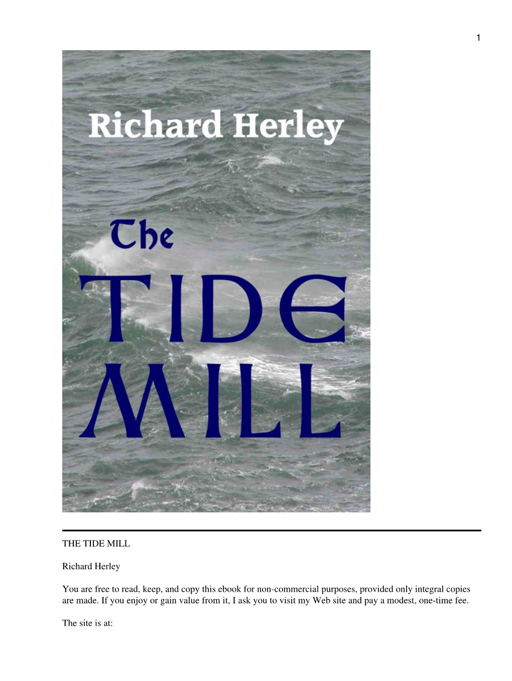 The Tide Mill