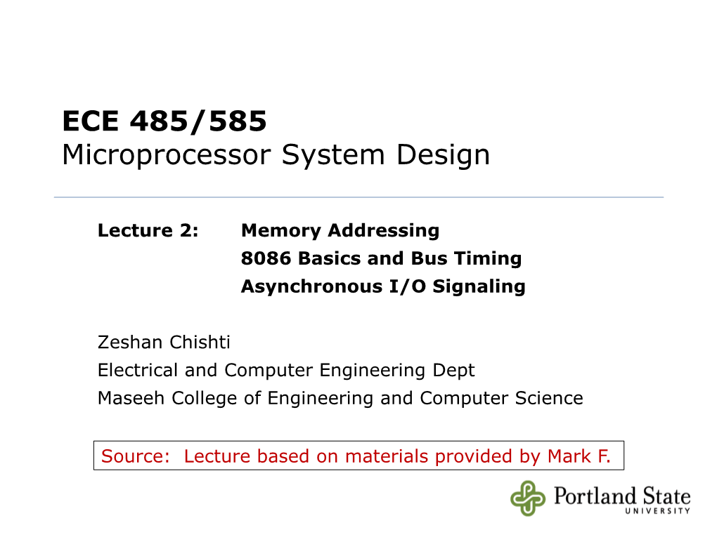 Ece585 Lec2.Pdf