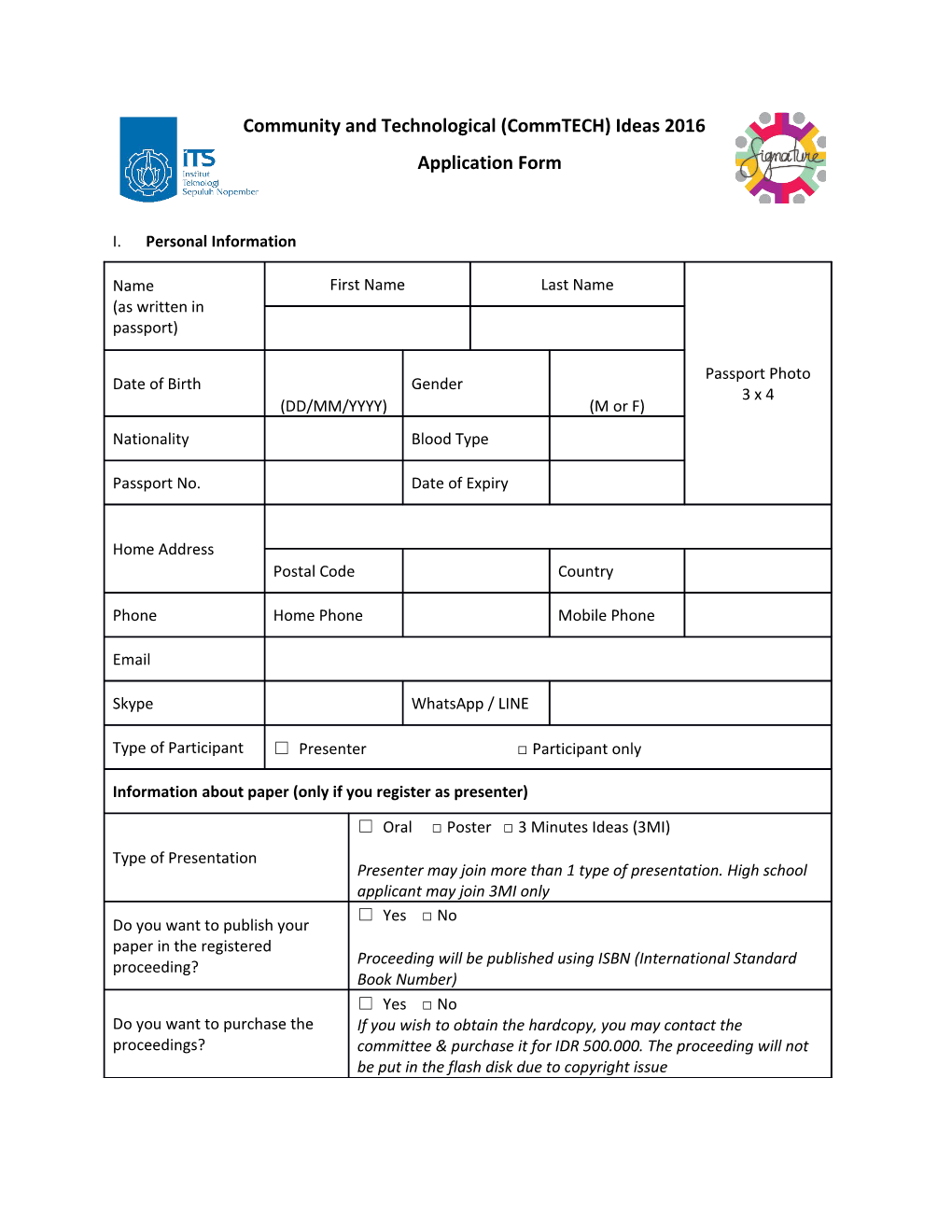 Application Form s28