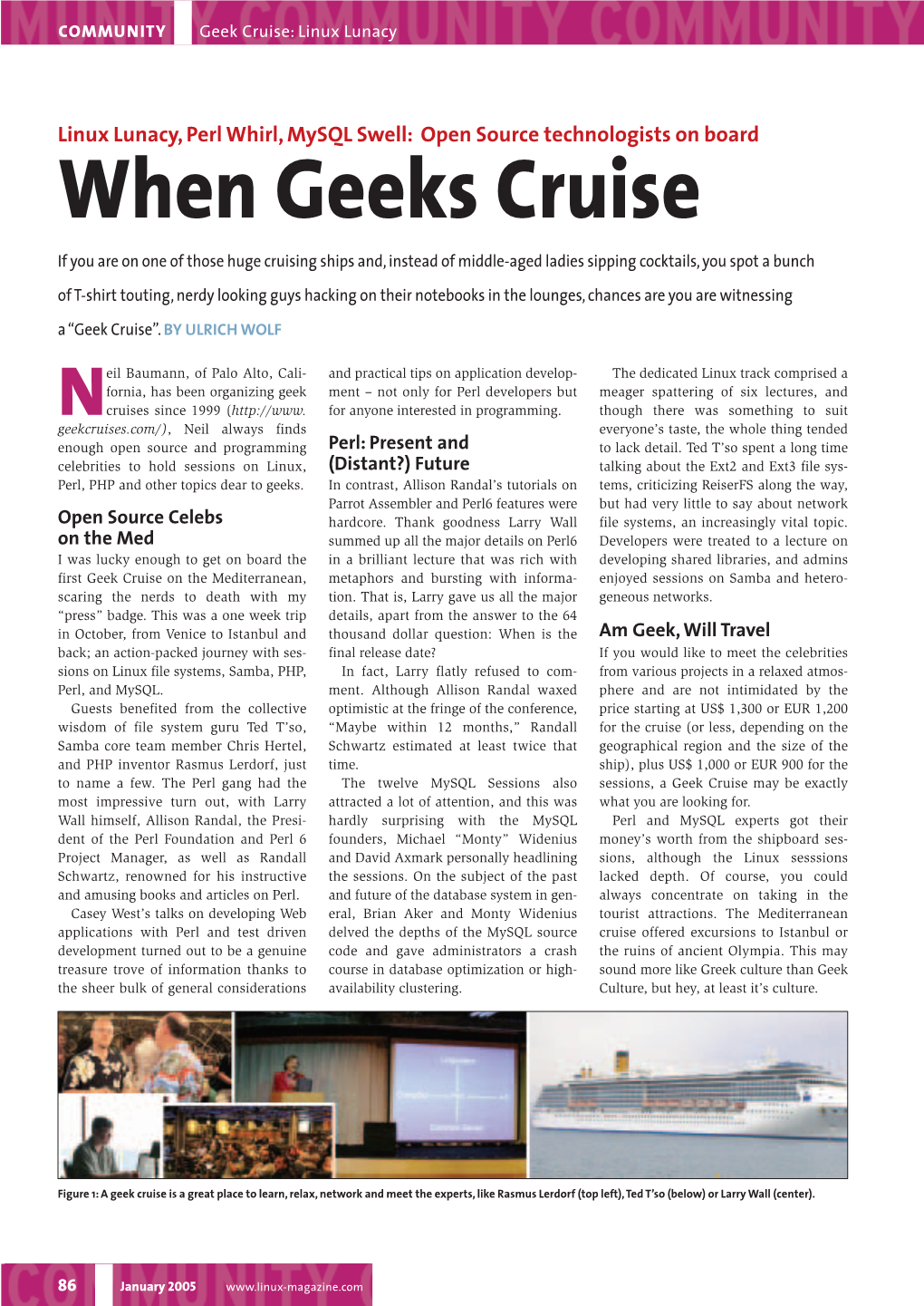 When Geeks Cruise