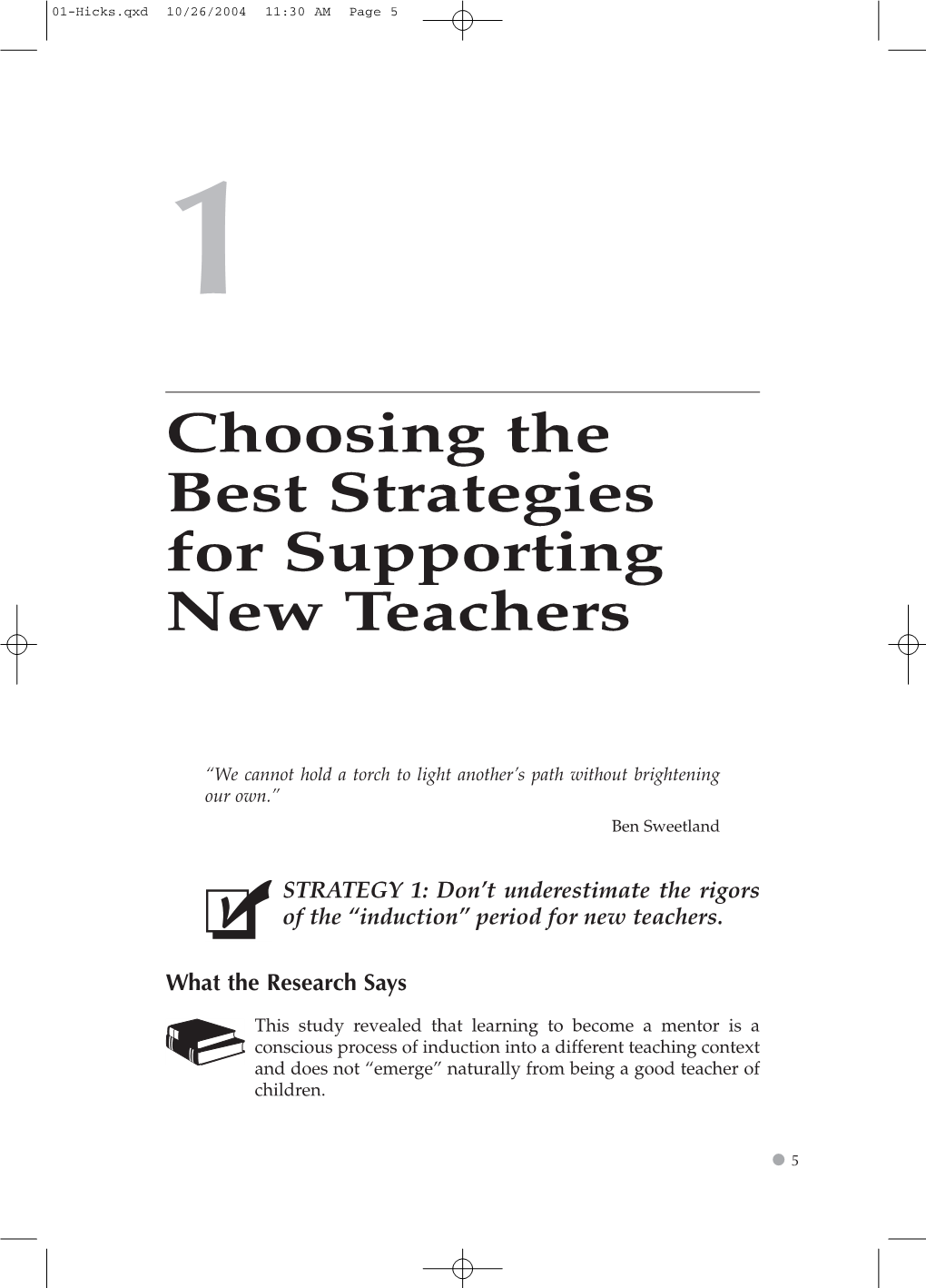 Choosing the Best Strategies for Supporting New Teachers