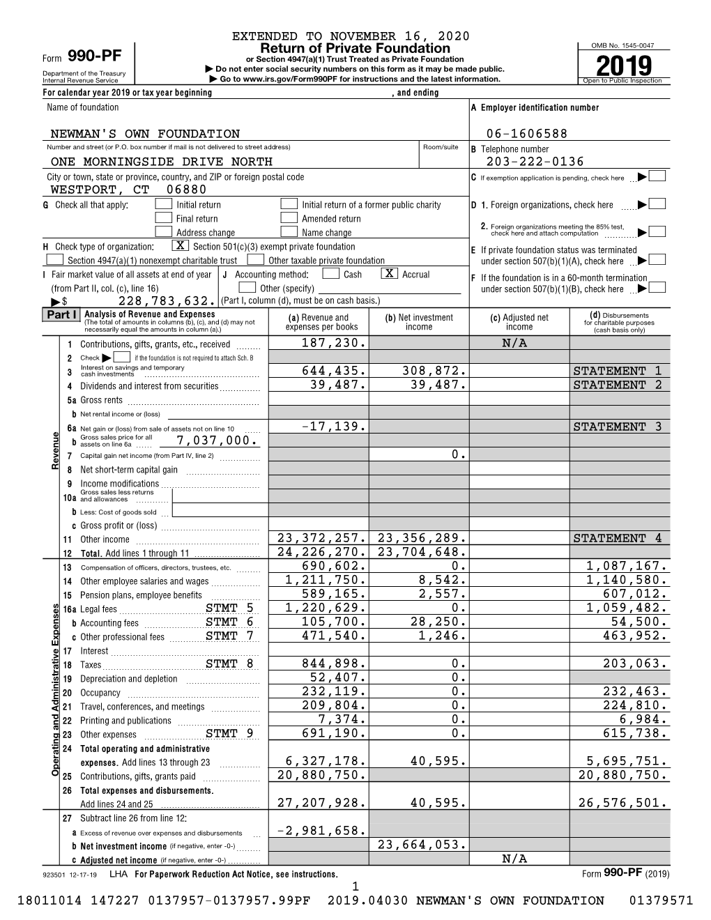 Business Taxable OMB No