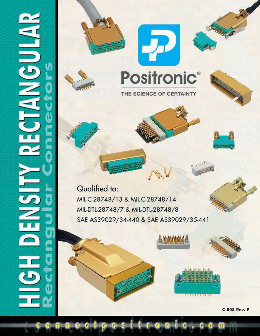 Positronic High-Density Rectangular Connectors PDF Catalogue