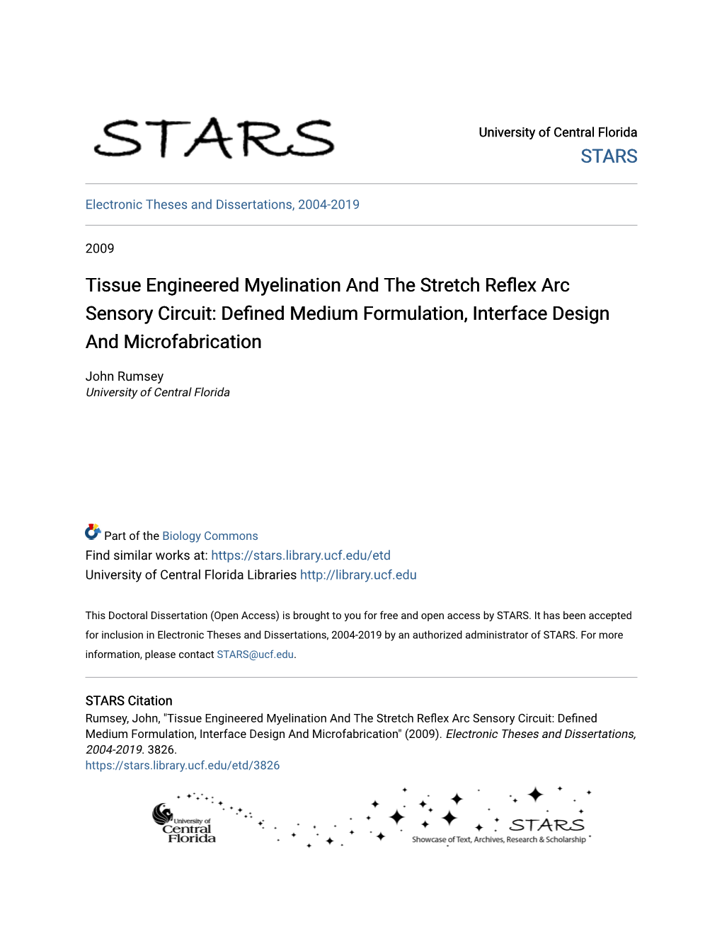 Tissue Engineered Myelination and the Stretch Reflex Arc Sensory Circuit: Defined Medium Ormulation,F Interface Design and Microfabrication