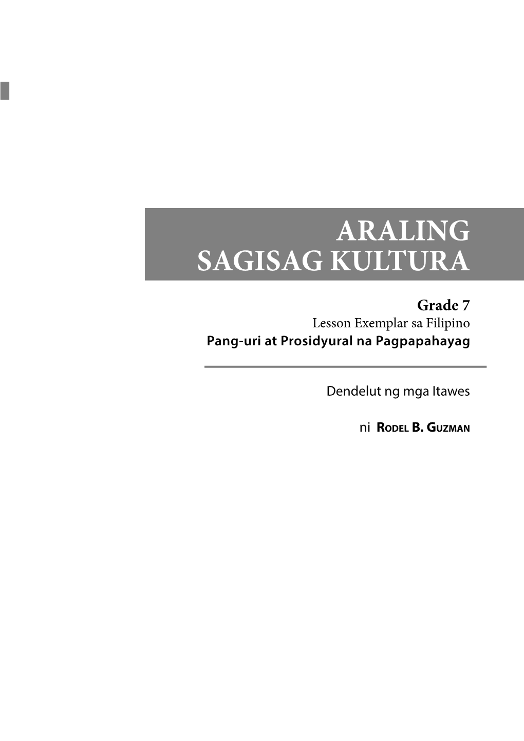 Revised Araling Sagisag Kultura Oct 27.Indd