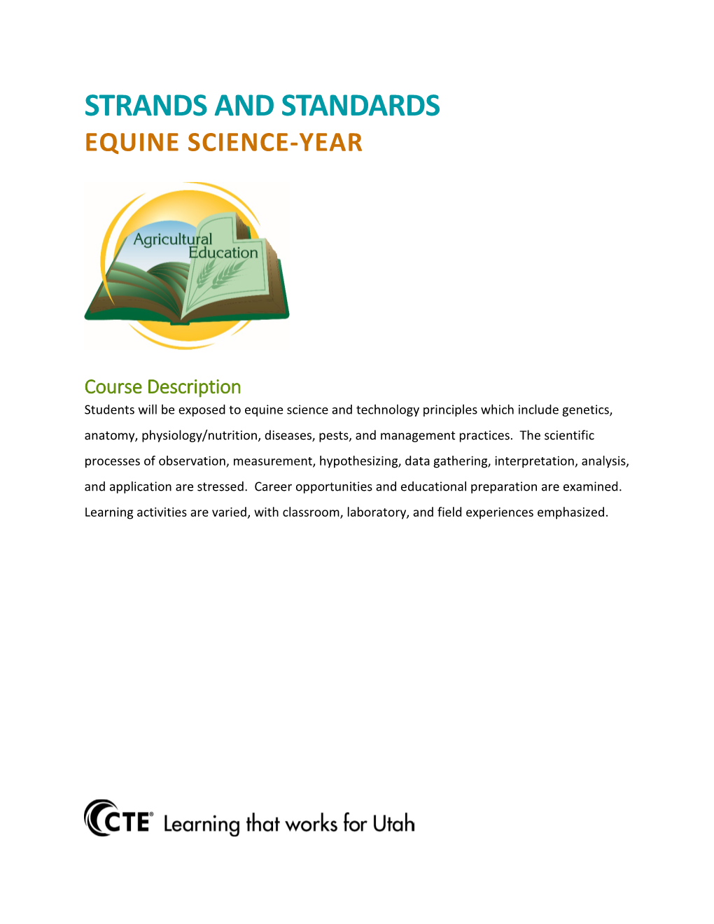 Equine Science-Year