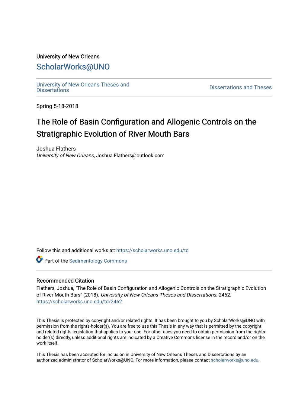 The Role of Basin Configuration and Allogenic Controls on the Stratigraphic Evolution of River Mouth Bars