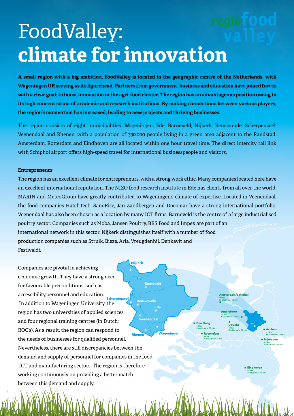 Foodvalley: Climate for Innovation