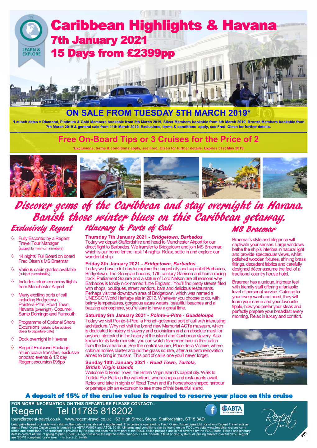 Caribbean Highlights & Havana