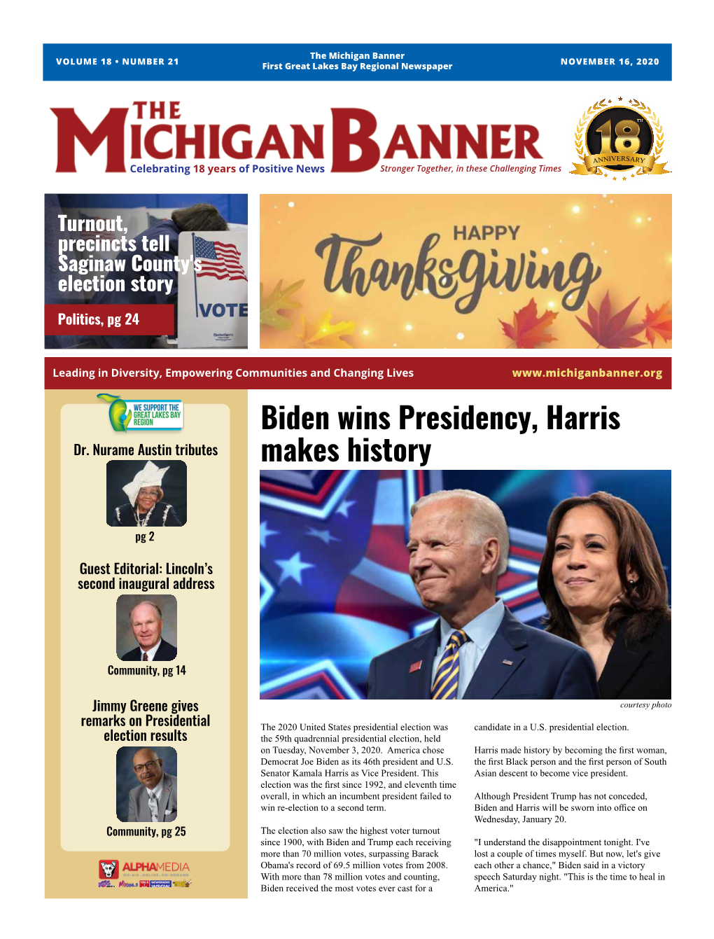 Biden Wins Presidency, Harris Makes History