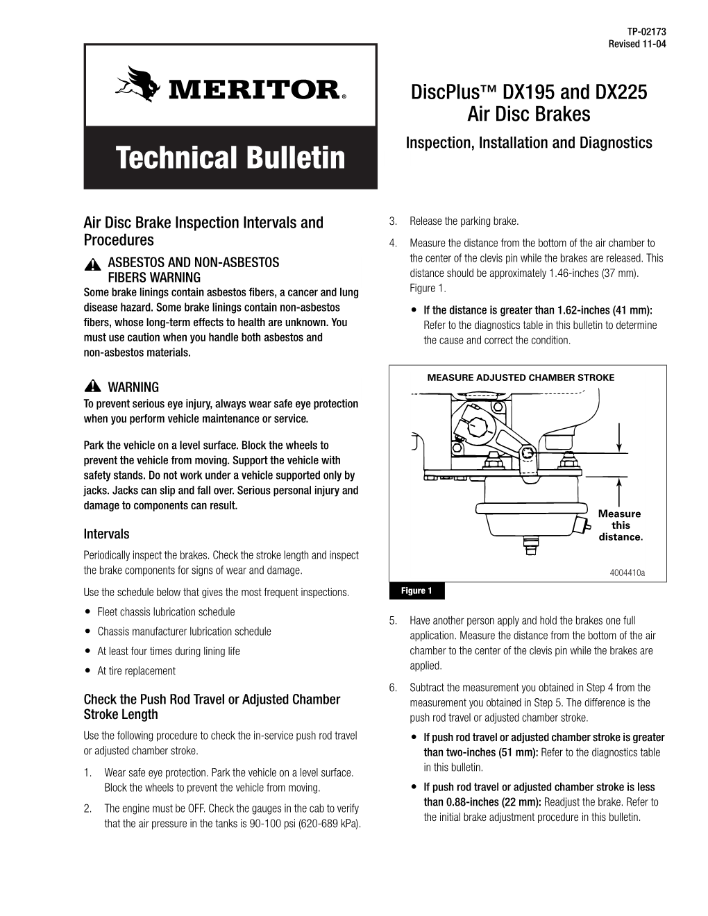 Technical Bulletin TP-02173Revised1 Technical 11- Bulletin04