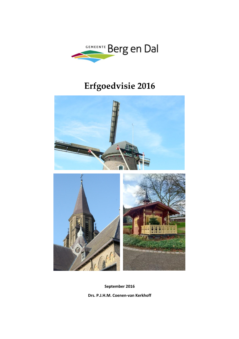 Erfgoedvisie 2016