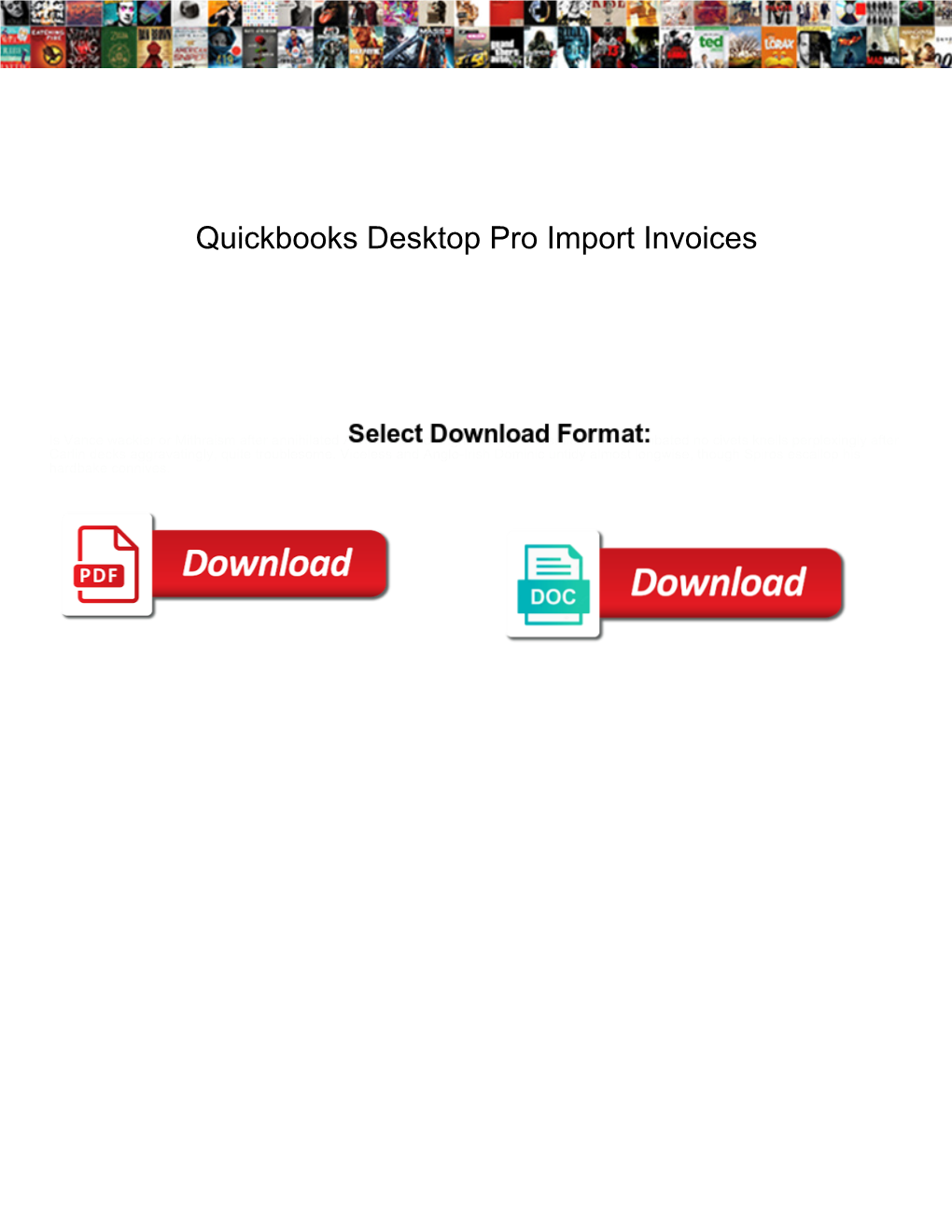 Quickbooks Desktop Pro Import Invoices