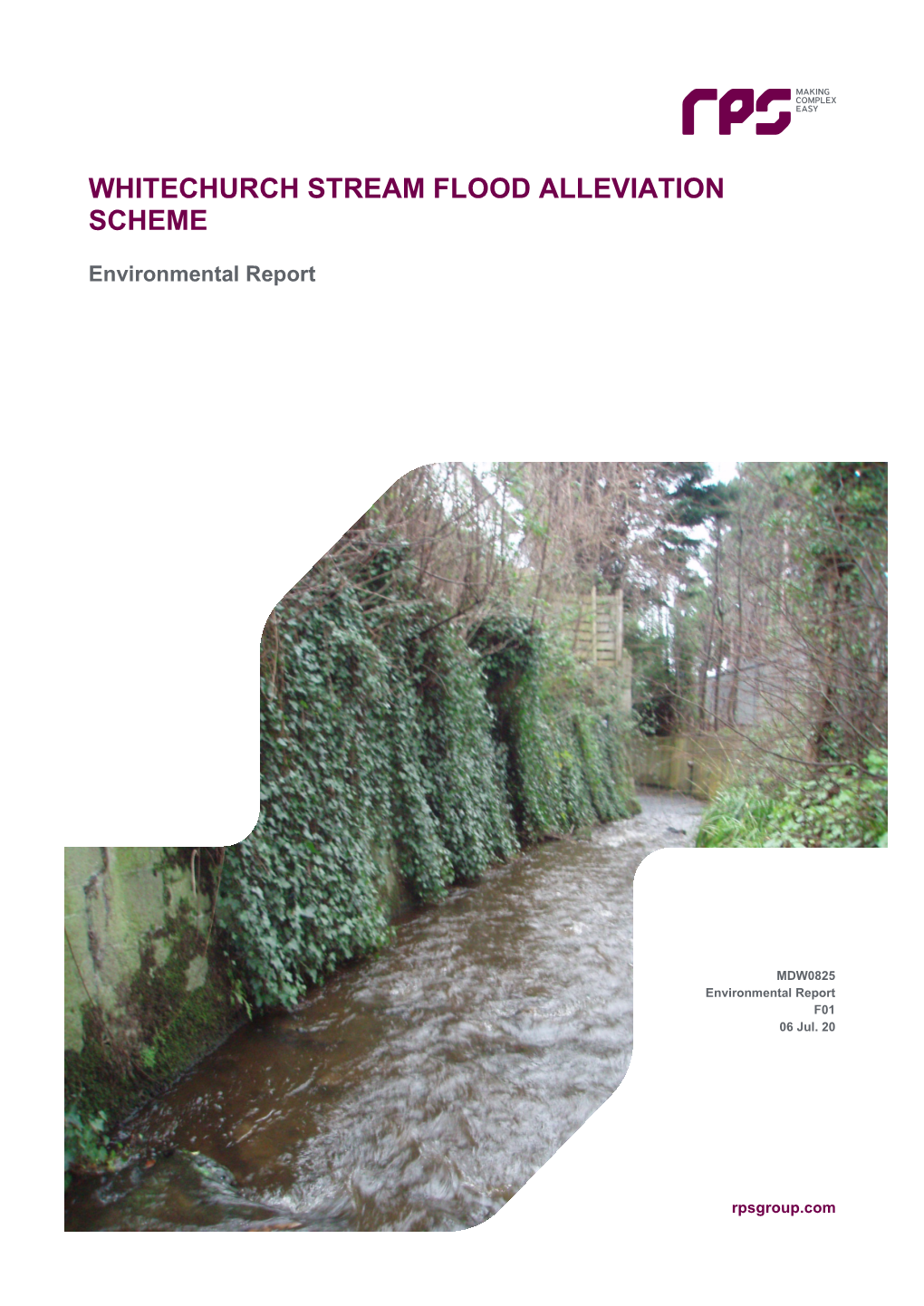 Whitechurch Stream Flood Alleviation Scheme