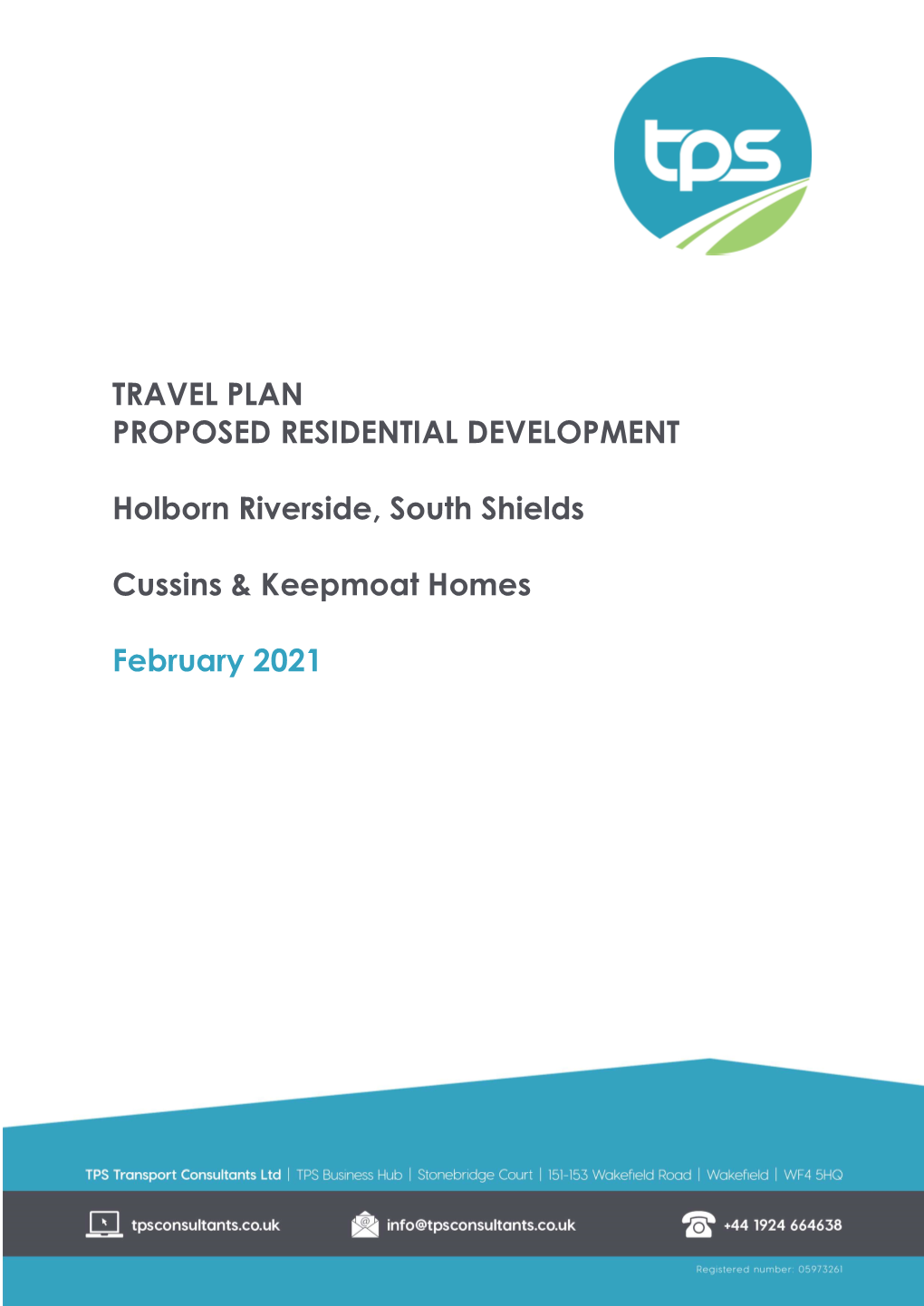 Travel Plan Proposed Residential Development