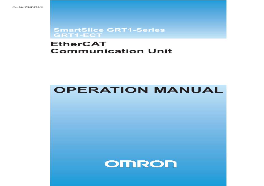 GRT1-ECT Operation Manual