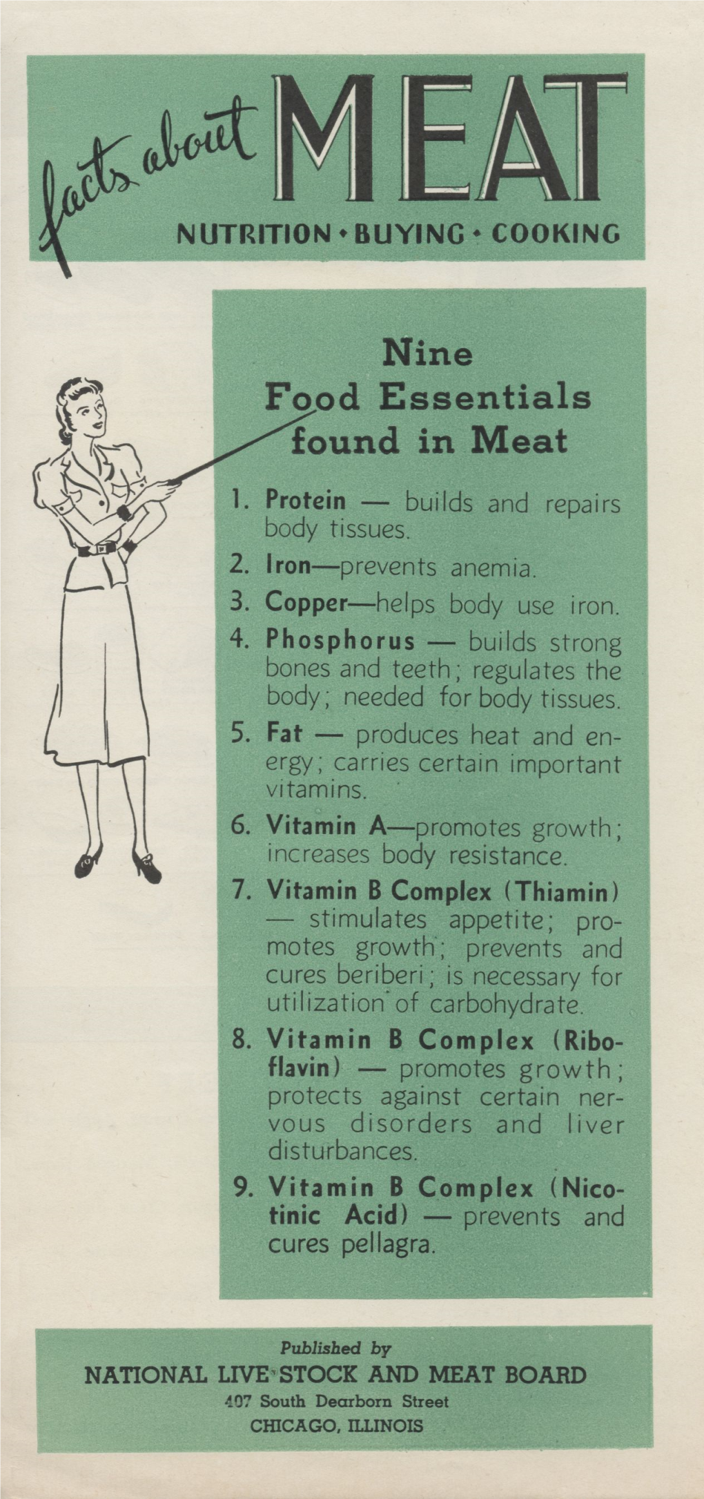 Nine Food Essentials Found in Meat