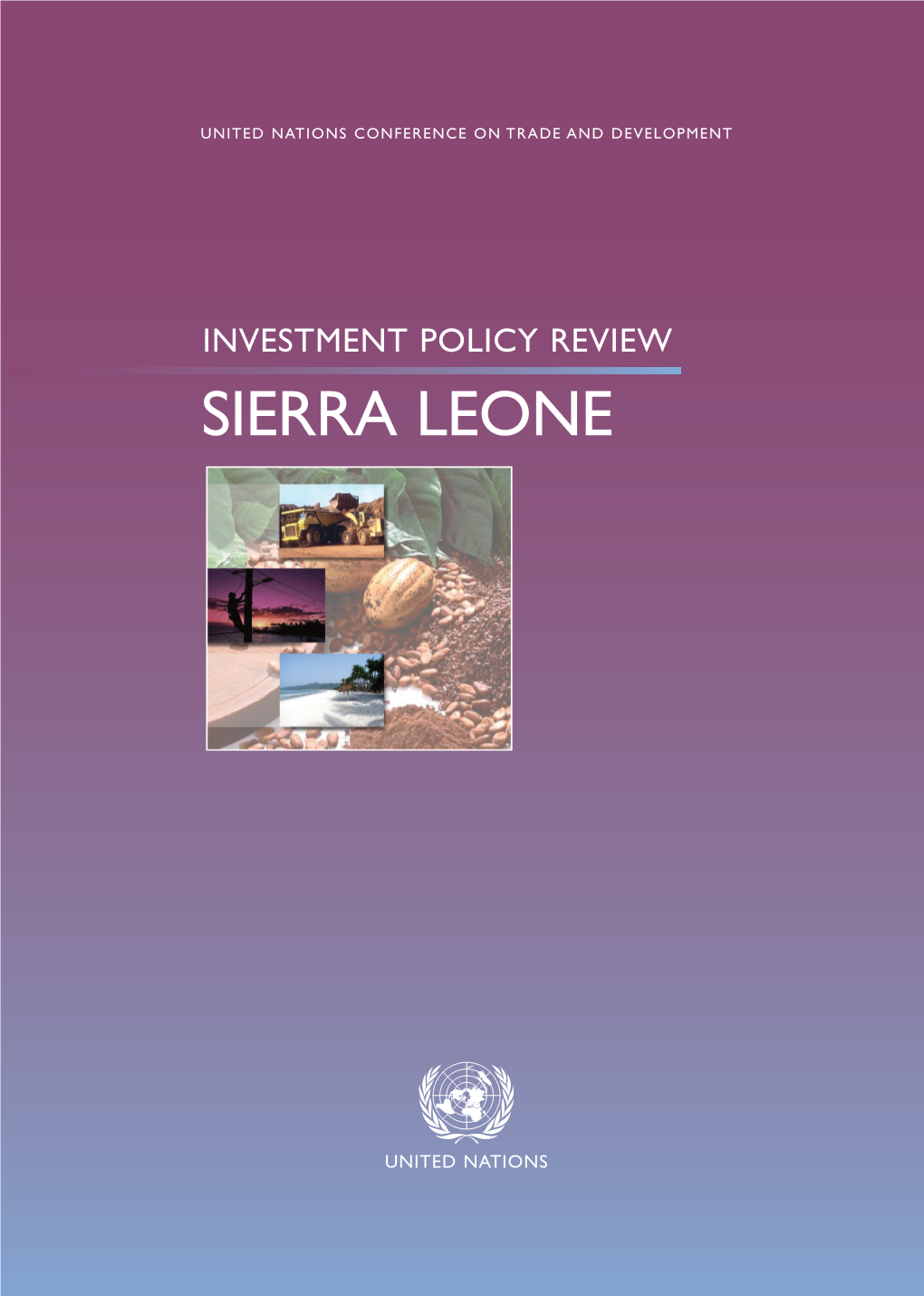 Investment Policy Review of Sierra Leone