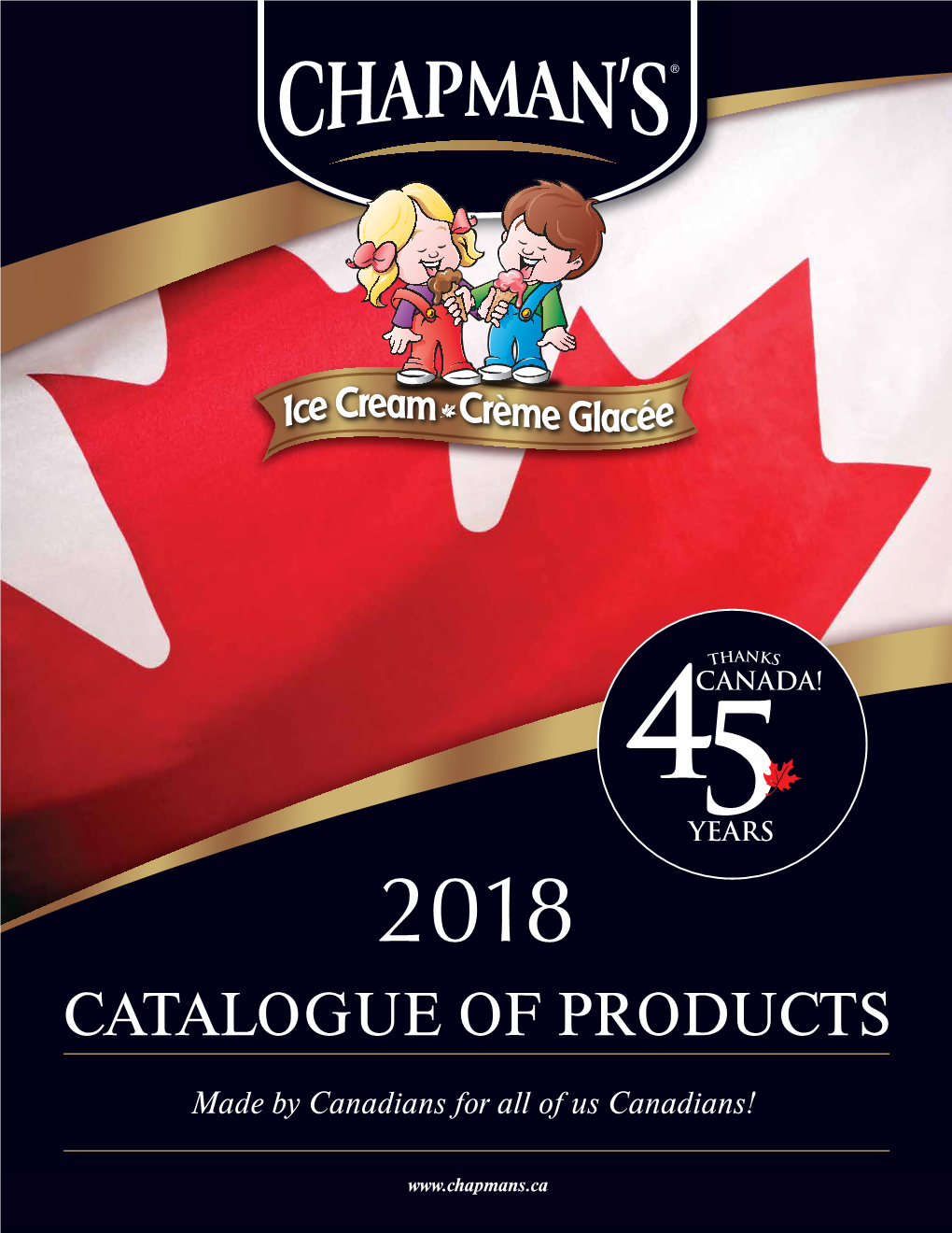 Chapmans 2018 Product Catalogue FRONT COVER