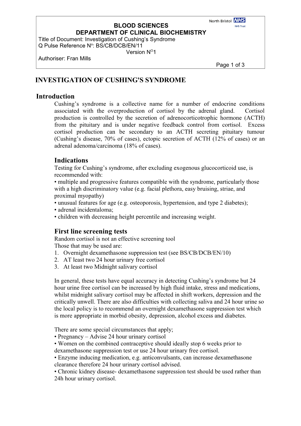 Water Deprivation Test and Desmopressin Test in Adults s1