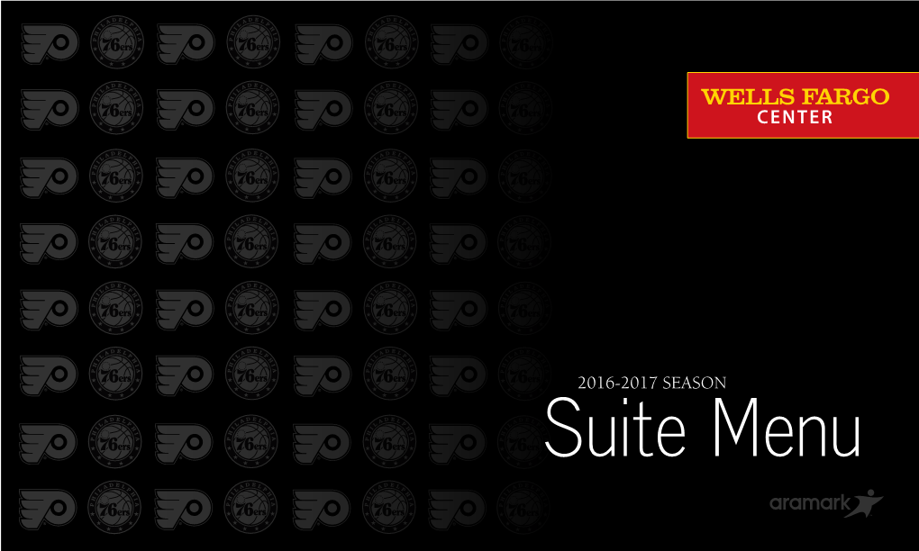 Wells Fargo Center Suite Menu.Pdf