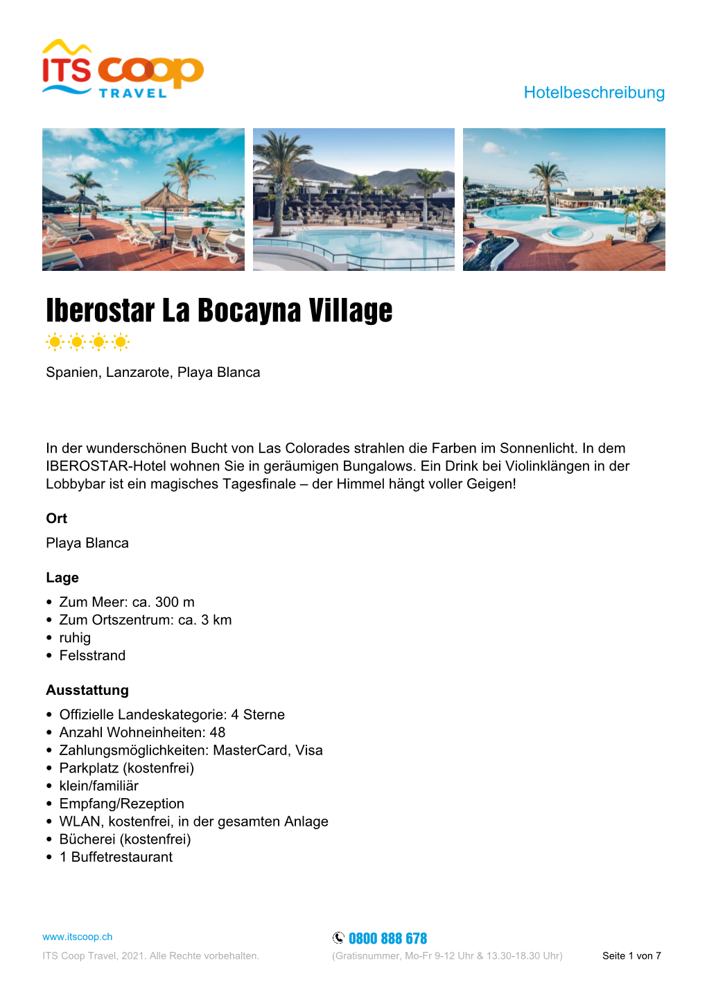 Iberostar La Bocayna Village