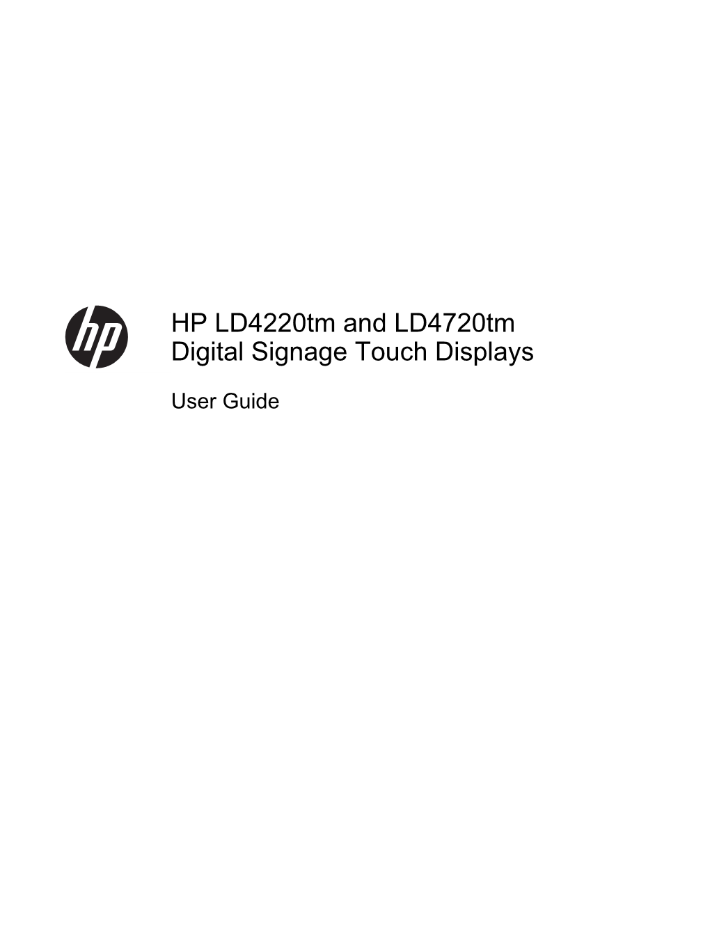 HP Digital Signage Display