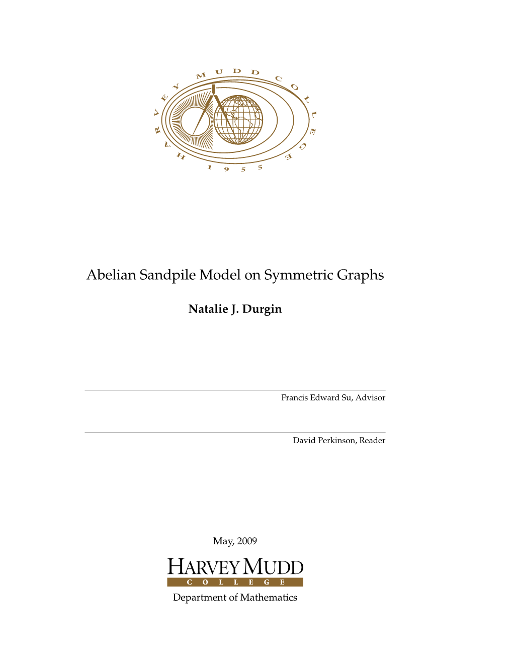 Abelian Sandpile Model on Symmetric Graphs