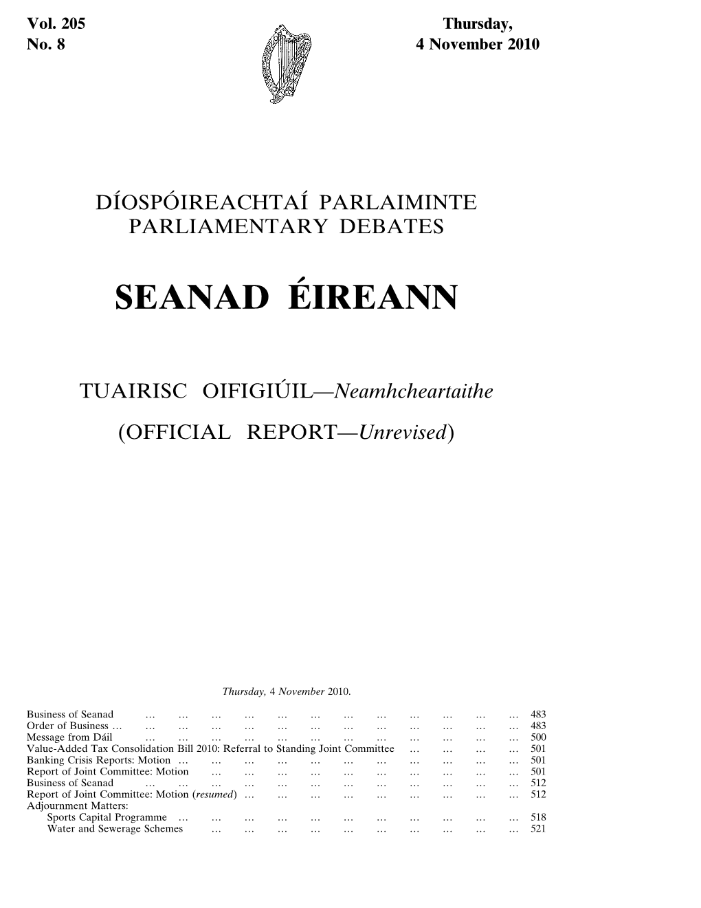 Seanad Éireann