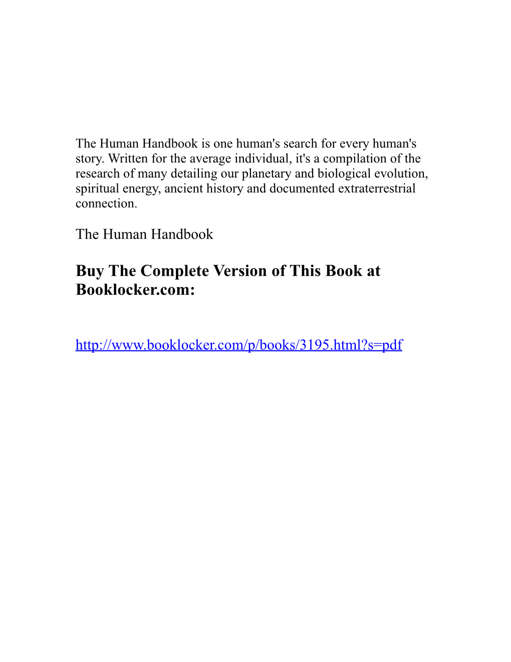 The Human Handbook Is One Human's Search for Every Human's Story