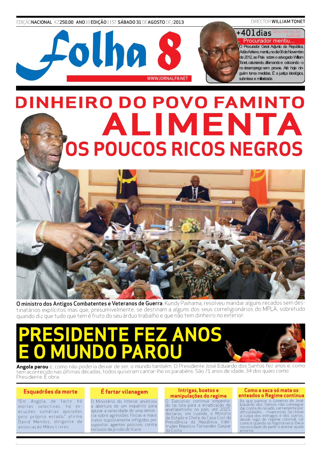 Alimenta Os Poucos Ricos Negros