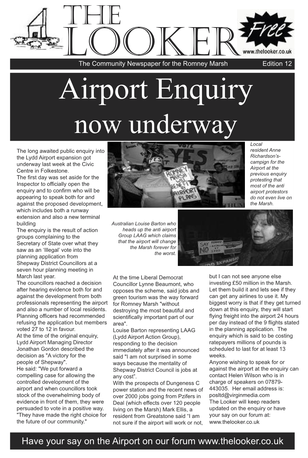 Airport Enquiry