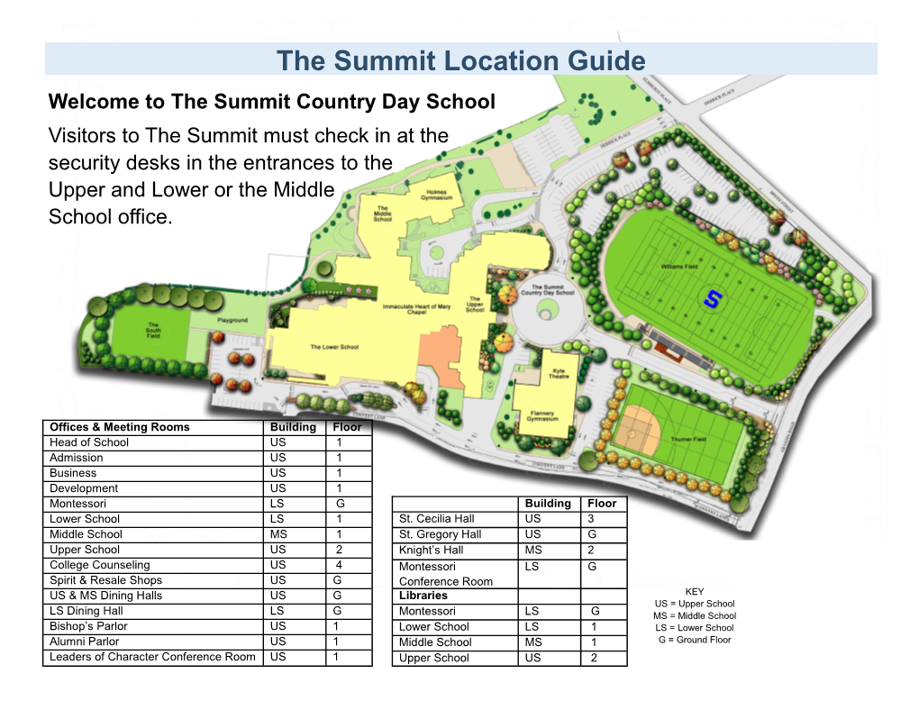 Campus Meeting Rooms