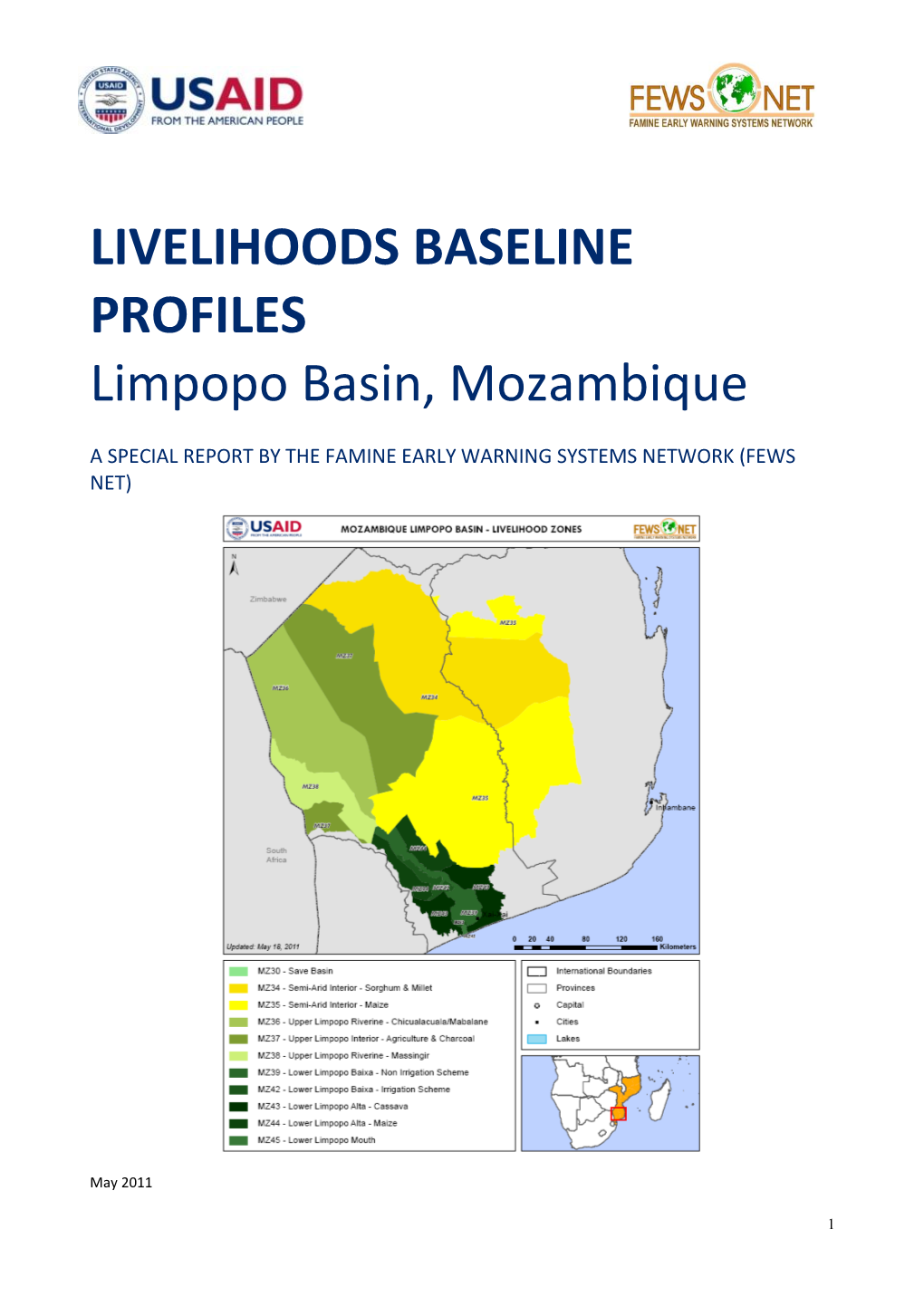Guidance Notes for Preparing Livelihood Zone Profiles
