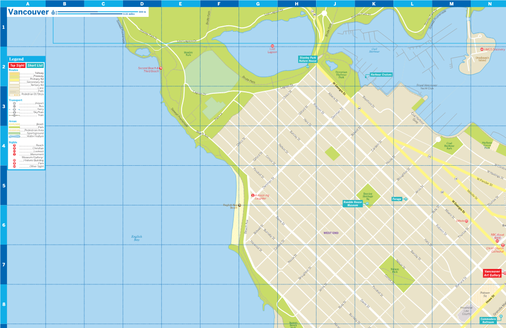 Vancouver City Map 1 Preview