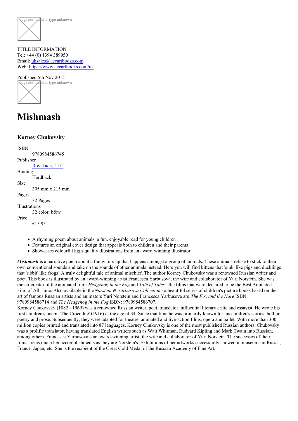 Mishmash Datasheet